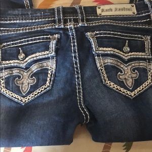 NEW NWOTLadies Rock Revival Ciel Easy Capri sz 29